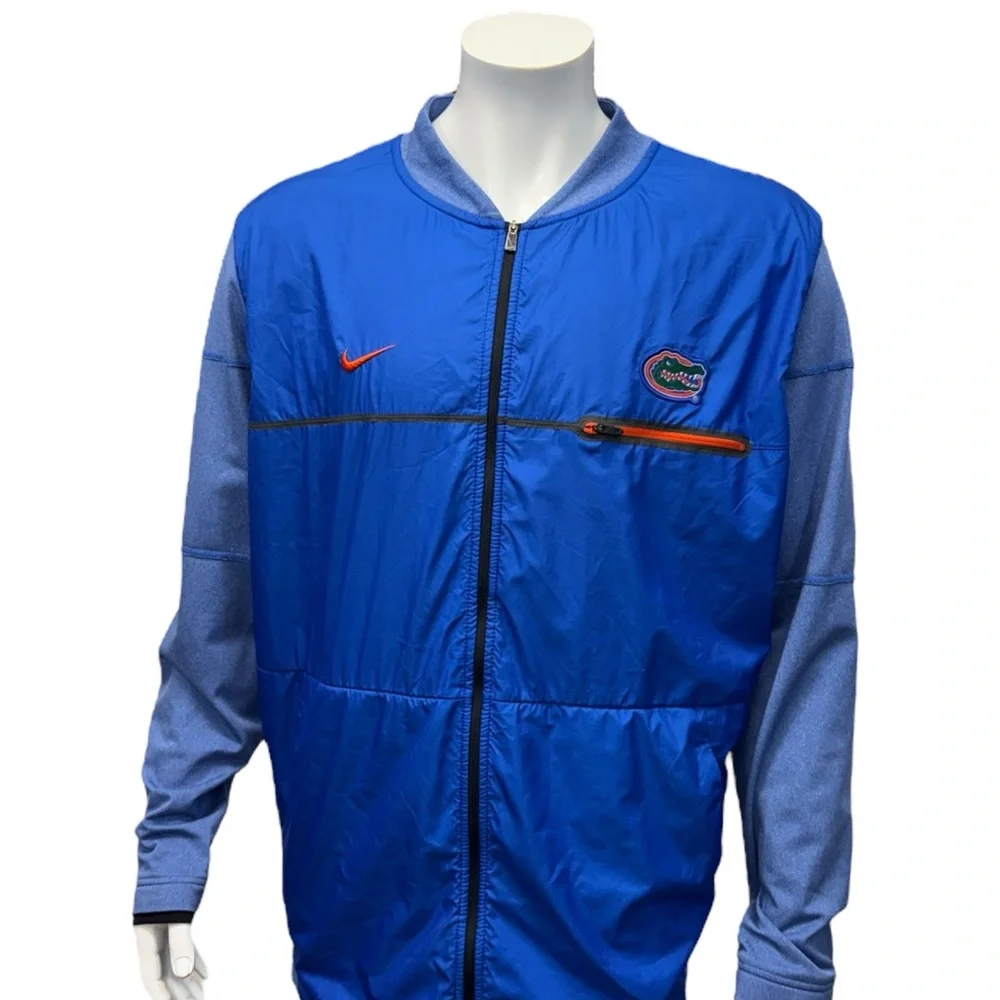 Nike Shield Embroidered University of Florida Gators Full Zip Raglan Jacket XXL